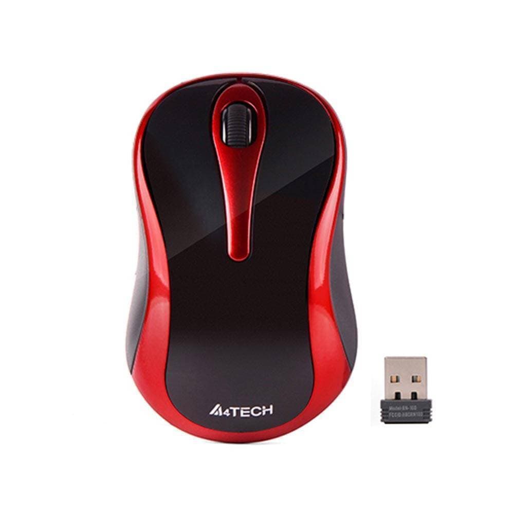 G3-280N (Padless V-Track Wireless Mouse) (Black+Red)