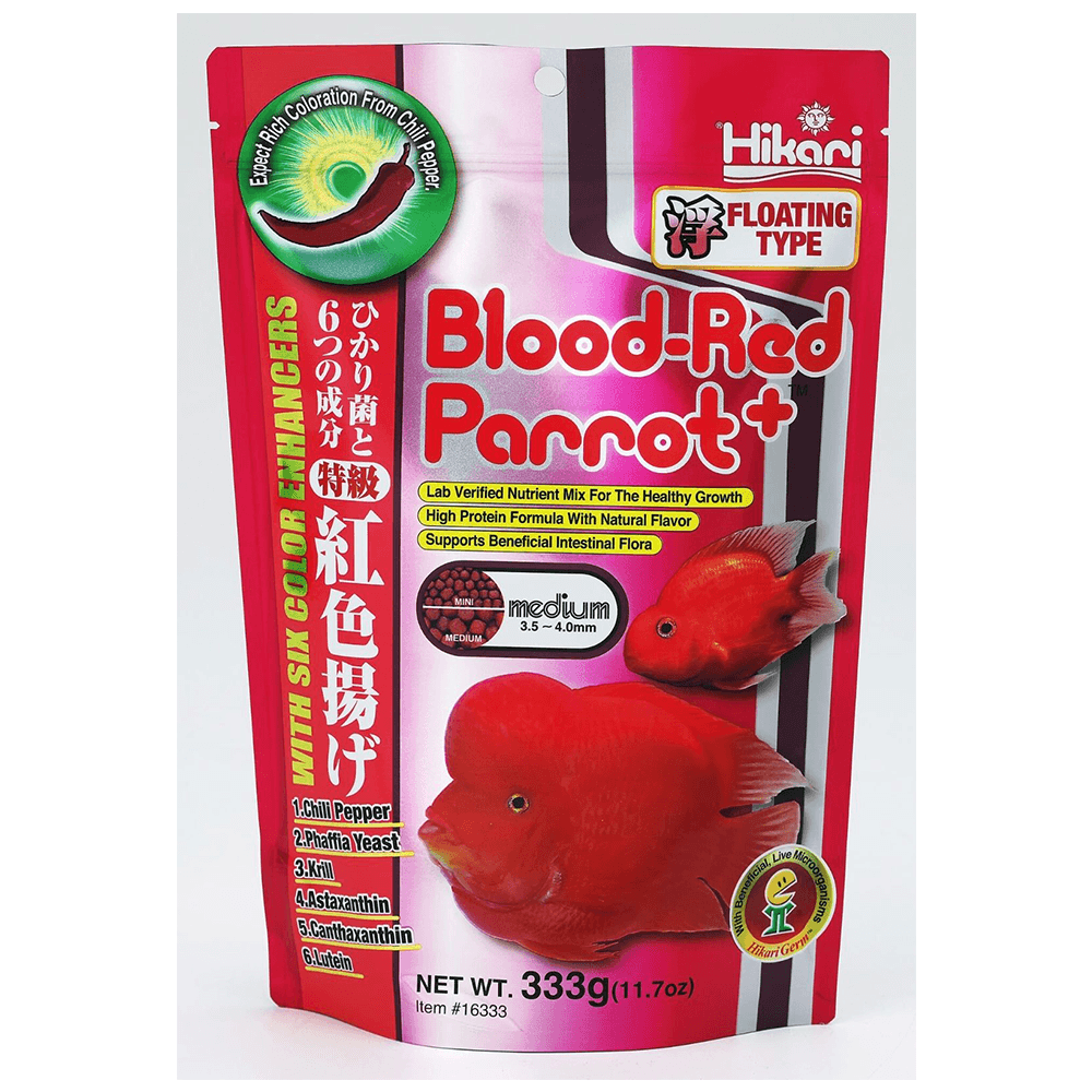 Hikari Blood Red Parrot+ Food - 333g