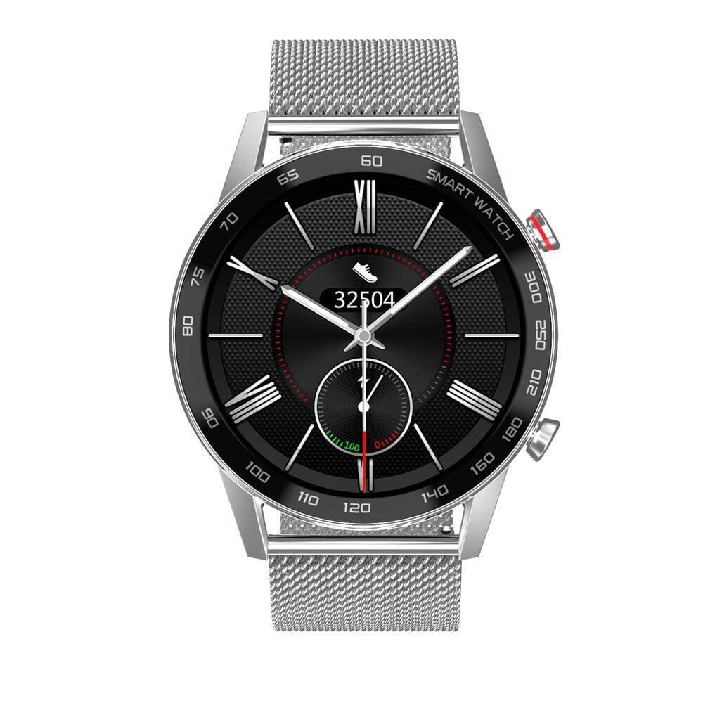 Calybre Calling Smart Watch Metal Quality, Metal Stainless Chain, Color Silver