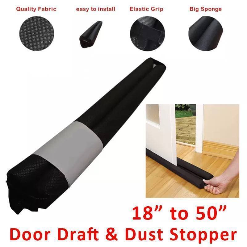 Special Door Dust Stopper Black - 18 To 50