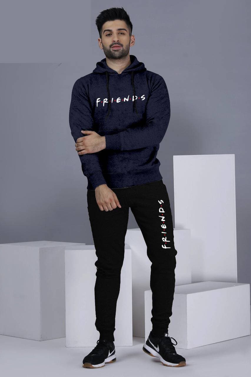 Winter Collection Hoodie Beautiful Tracksuit For Mens - Friends