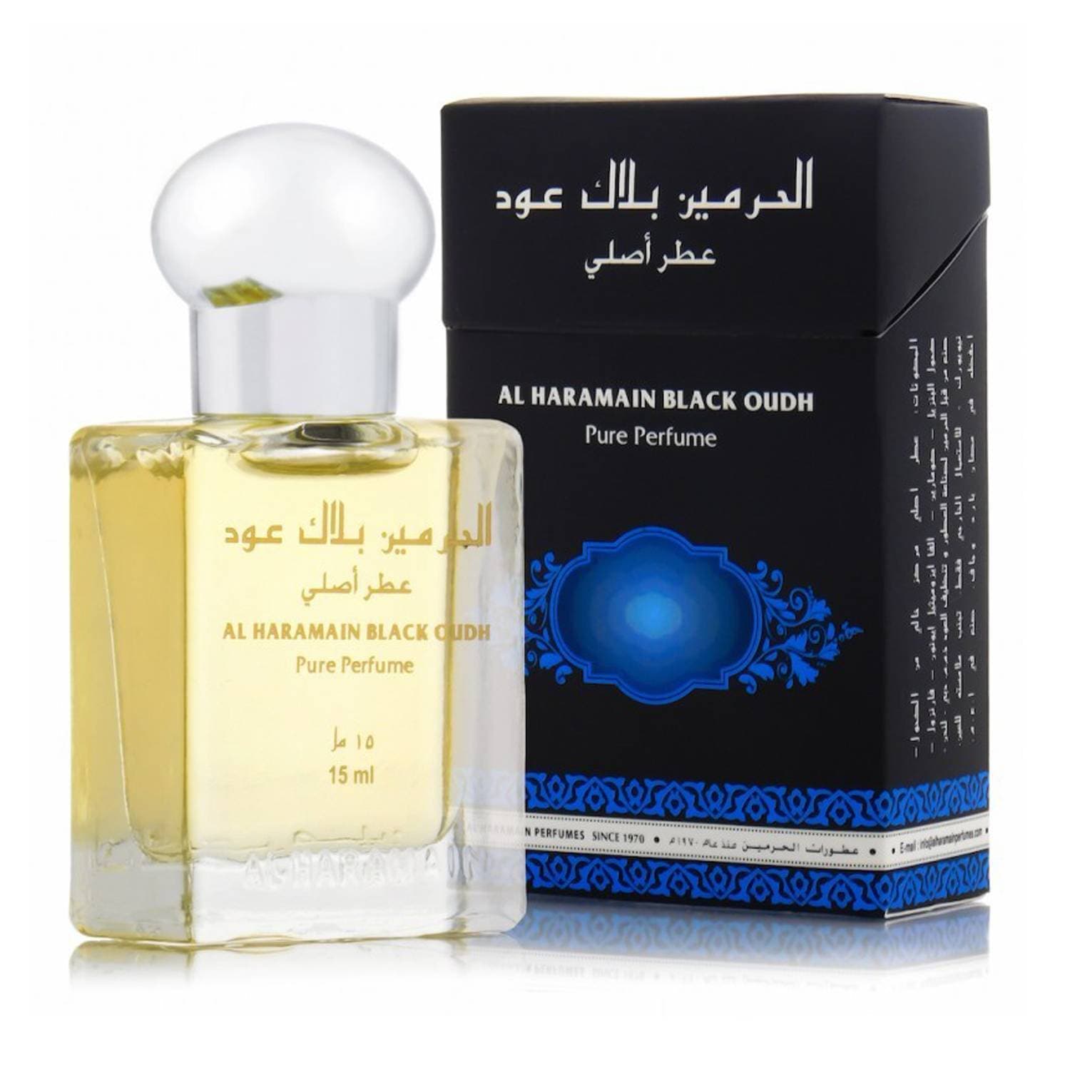 Al Haramain Black Oudh Arabic Perfume Attar For Unisex - 15 ml