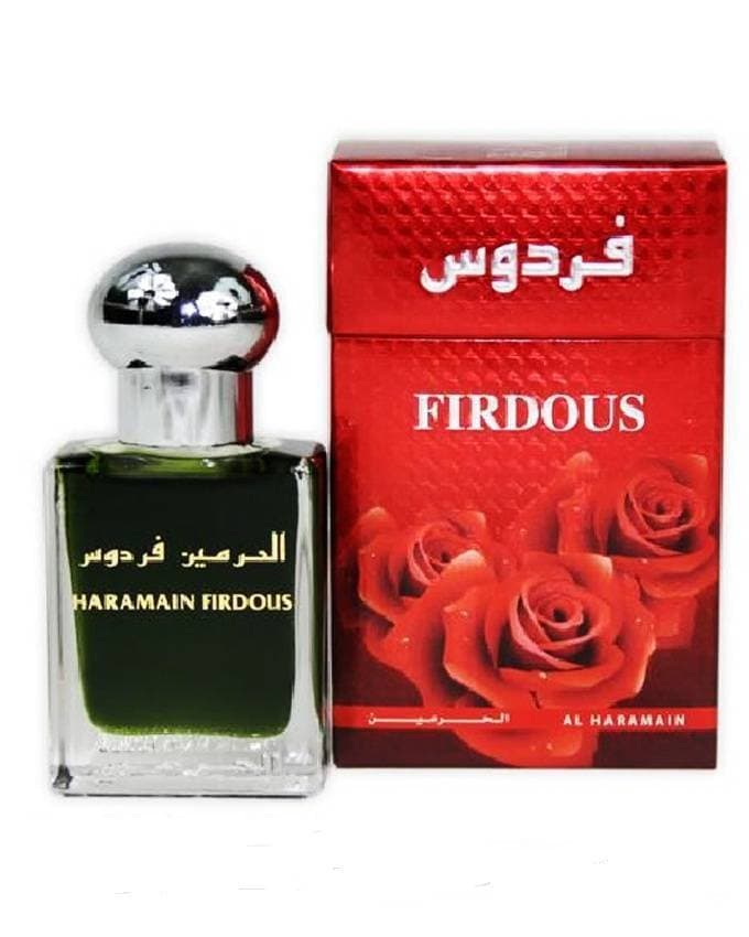 Al Haramain Firdous Arabic Perfume Attar for Unisex - 15 ml