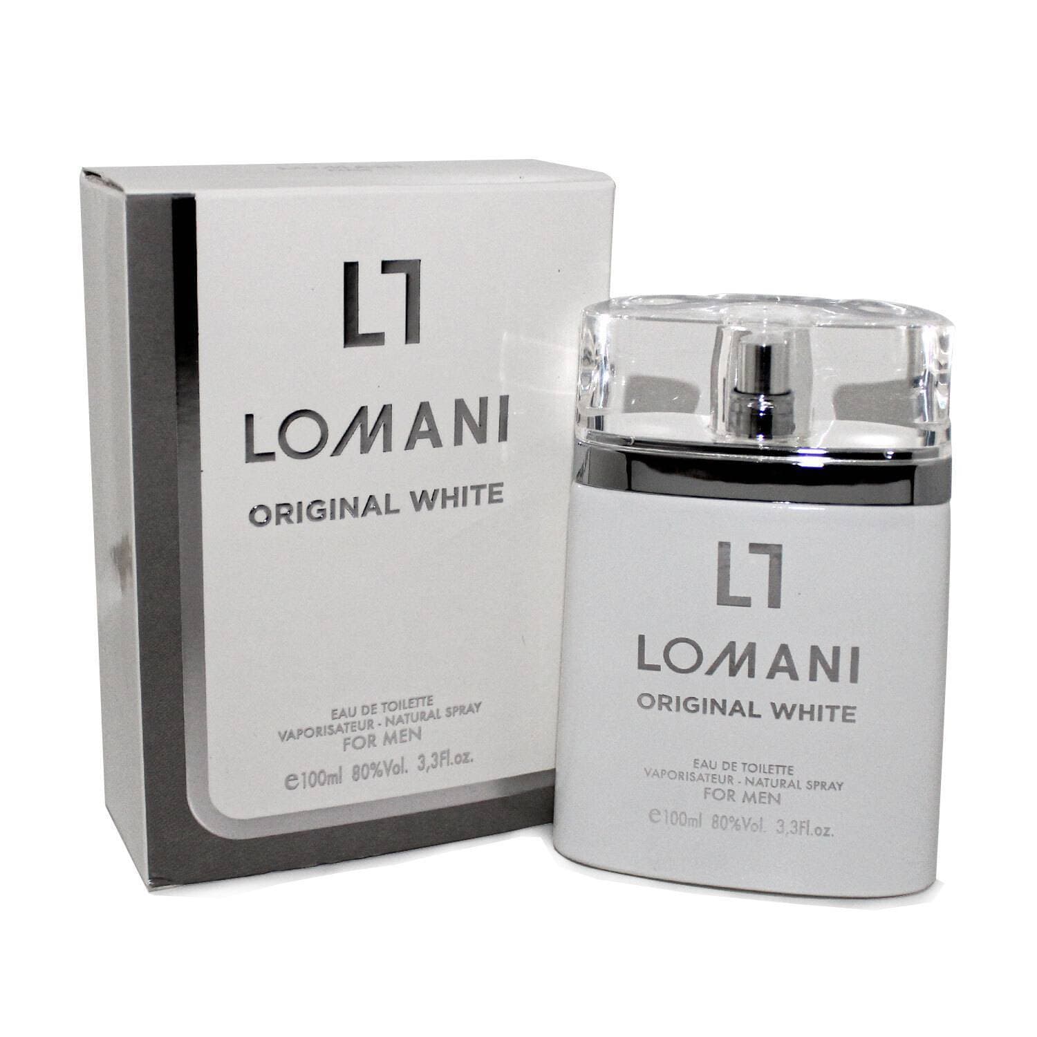 Lomani Original White Men's 3.3-ounce Eau de Perfume Spray for Men - 100 ml
