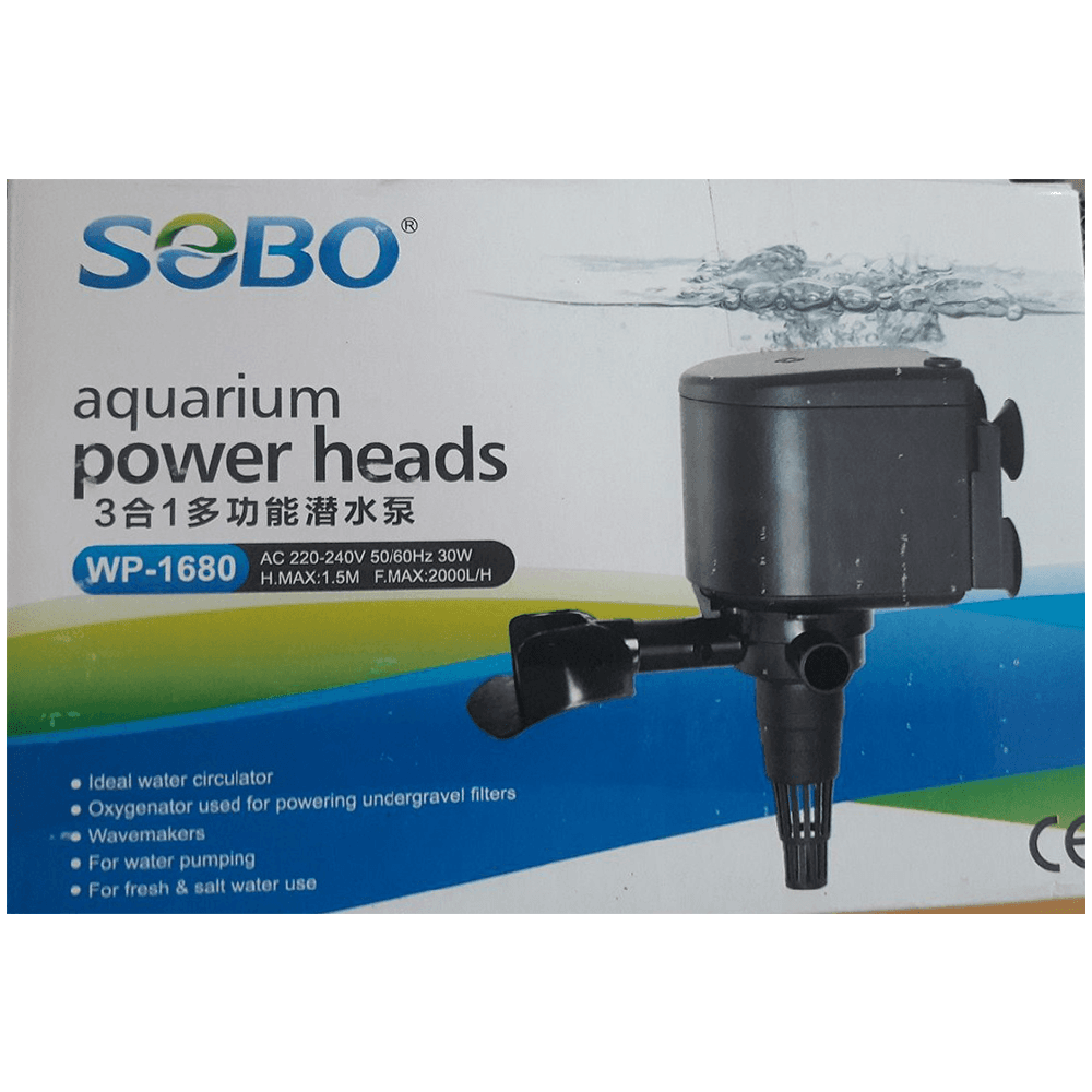 Sobo Aquarium Submersible Pump WP-1680