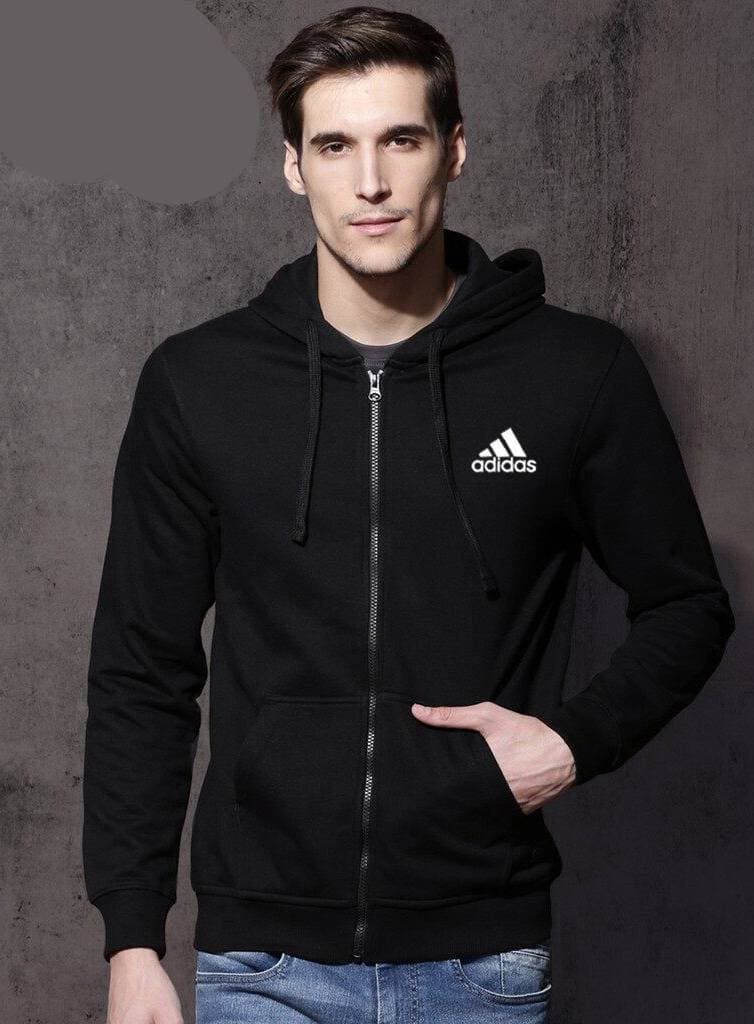 Winter Collection Men's hoodie Zipper - Adidas