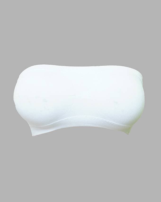 White Strip less Air Bra