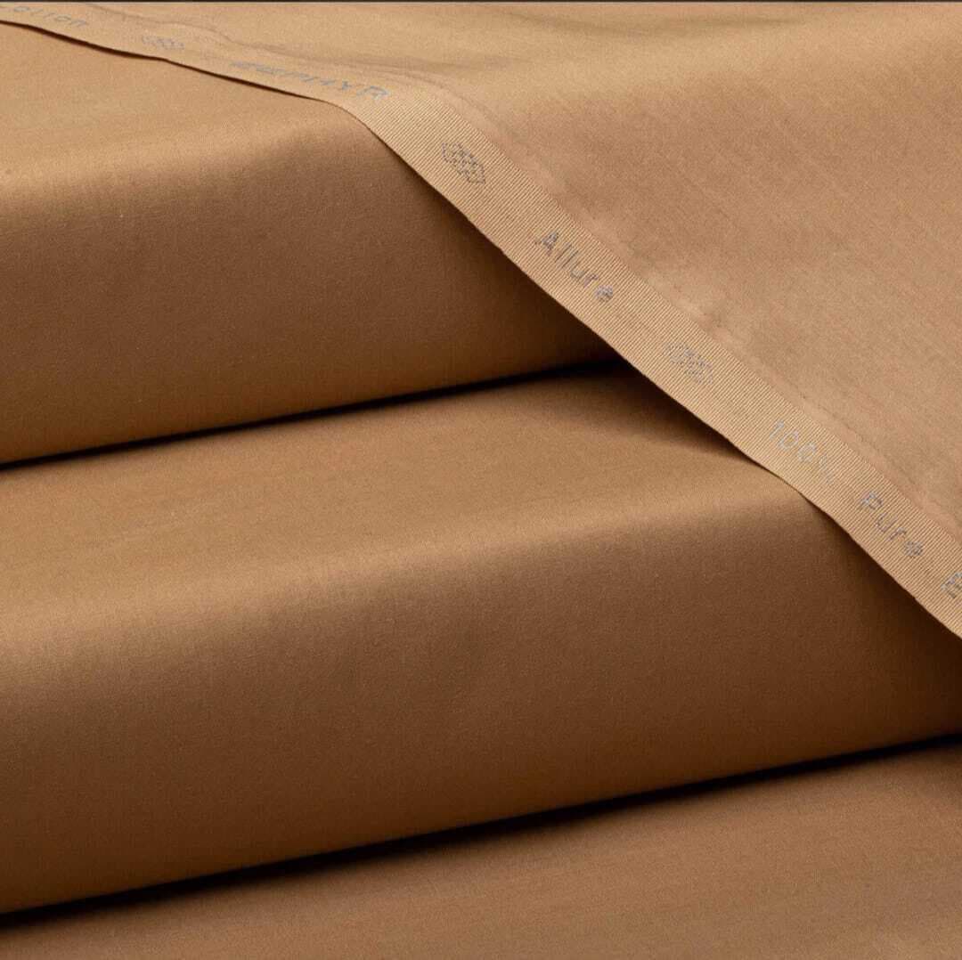 PURE EGYPTIAN COTTON UNSTITCH SUIT FOR MEN