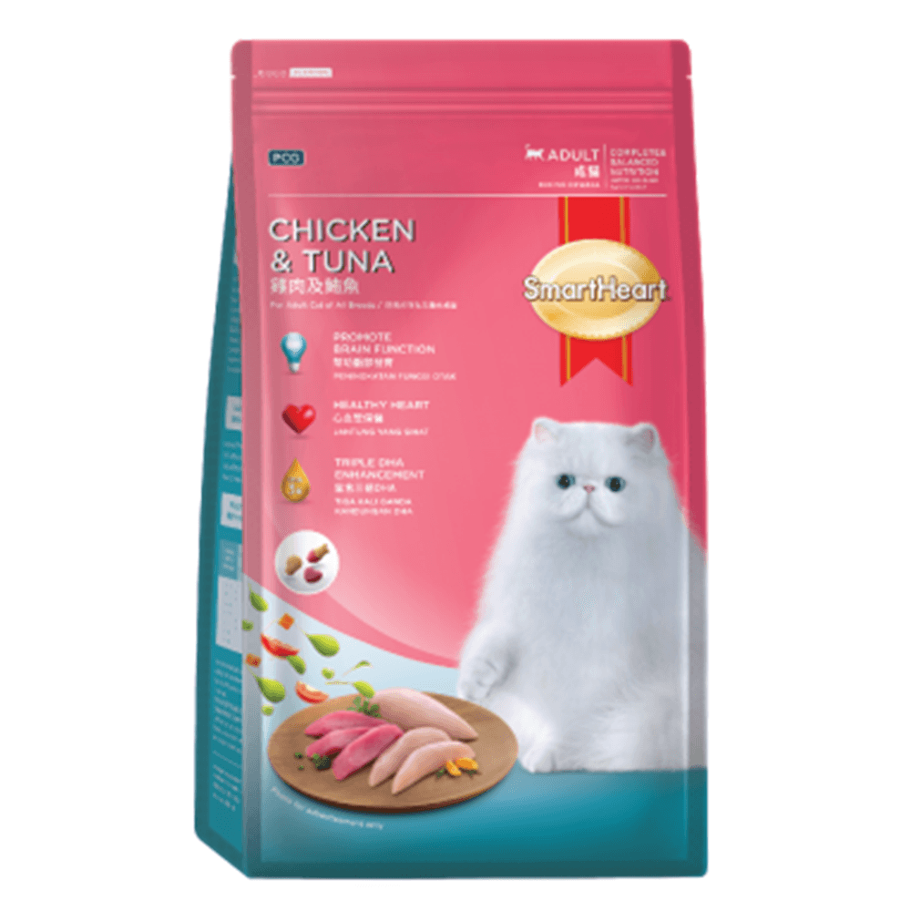 Smartheart Adult Cat Chicken Tuna - 1kg