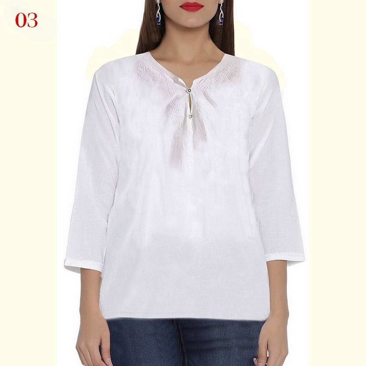 PREMIUM QUALITY Cotton Top/Tunic/Shirts For Girls/Ladies - EXPORT LEFTOVER - Size  -XL-XXL - Delightful product