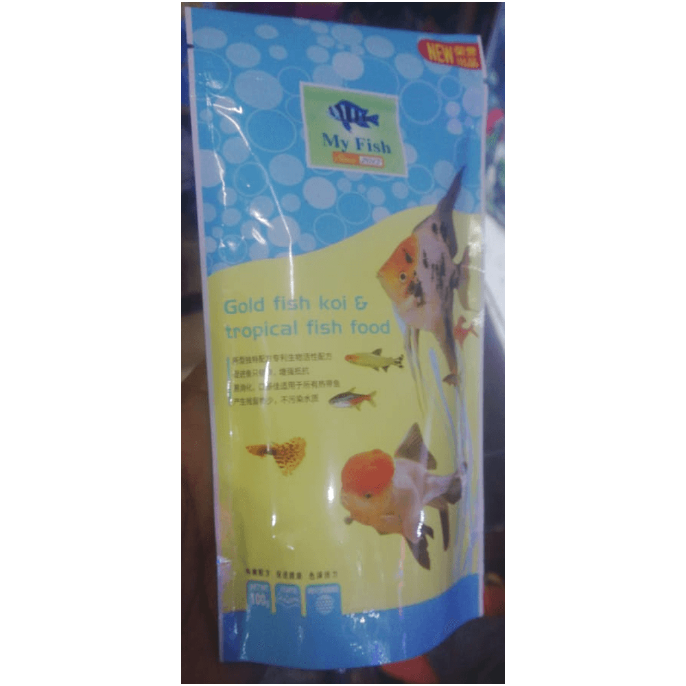 Gold Fish Koi & Tropical Fish Food - 100g