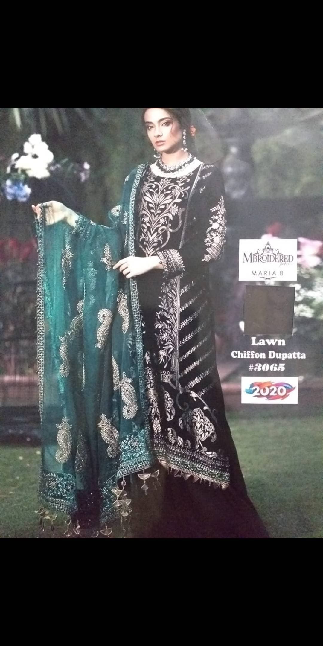 Maria.B lawn 3 piece suits unsitch