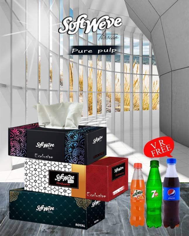 Tissue Box Exclusive buy 3 get 3 Drinks Free