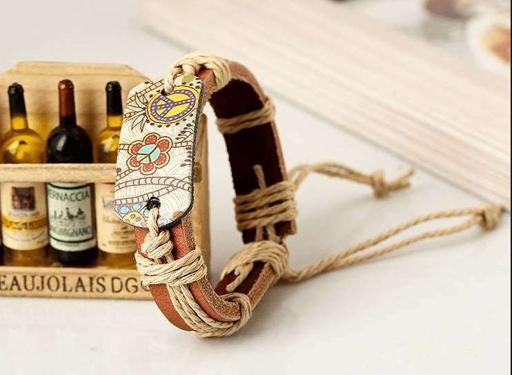 Cowhide Genuine Leather Unisex Bracelet