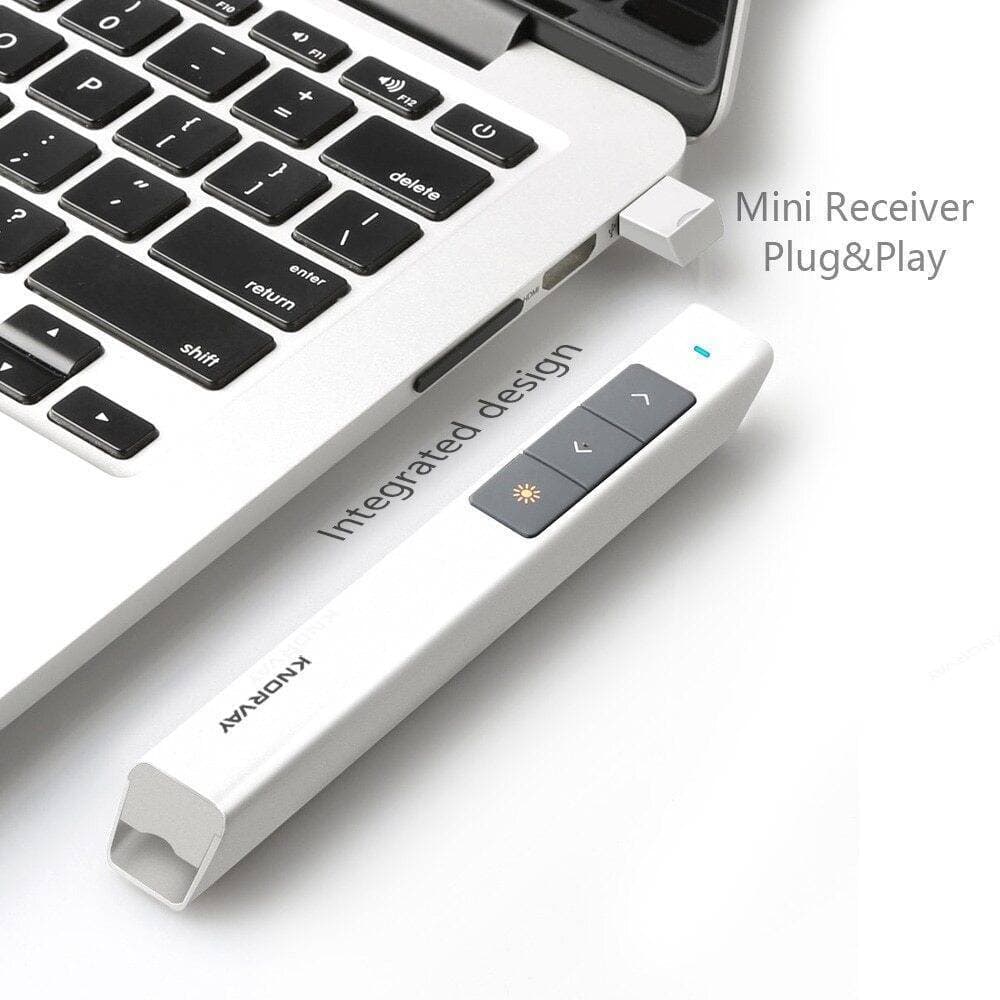2.4G USB RF Wireless Presenter With Red Laser Pointers - 1 Piece