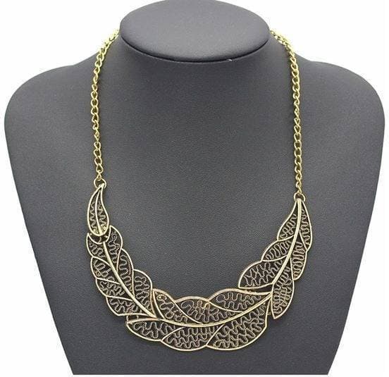 Vintage Leaf Pendant
