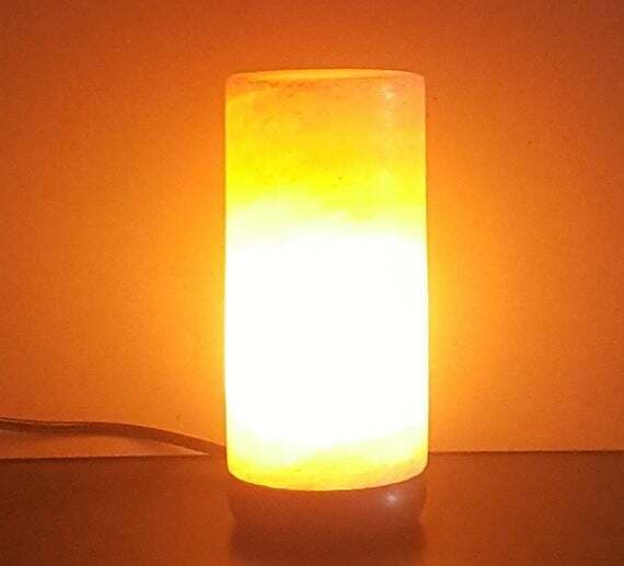 USB Cylinder Salt Lamp