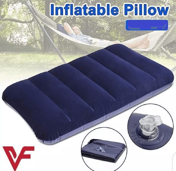 Portable Inflatable Air  Pillow For Rest Bed Travel Cushion