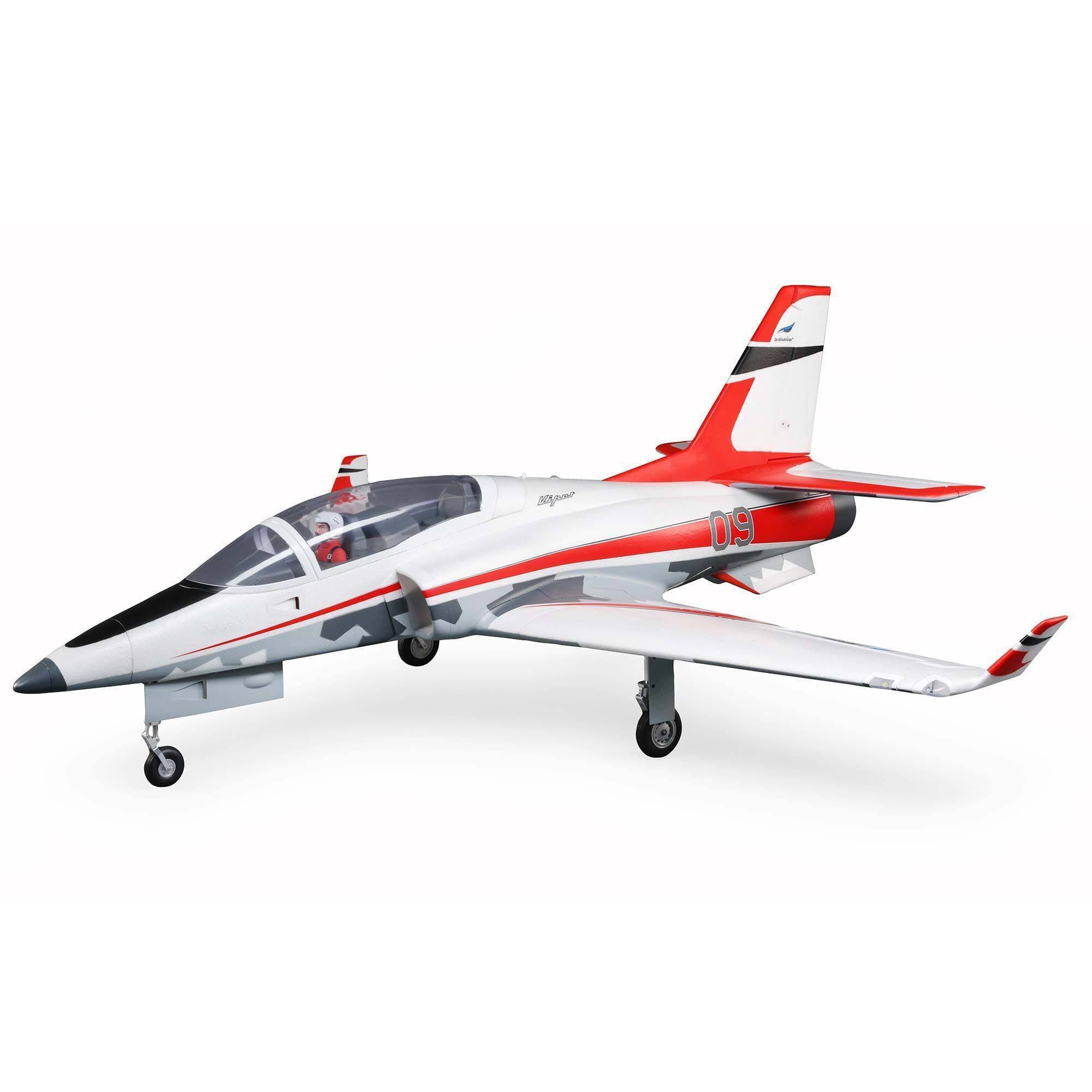 EFLITE Viper 90mm EDF Jet BNF Basic with AS3X and SAFE Select, 1400mm