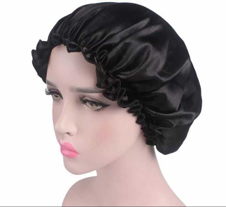 Silk Satin Night Sleep Hair Cap For Women