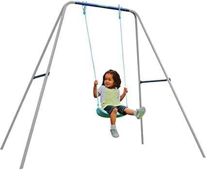 Chad Valley Kids Garden Double Swing Set