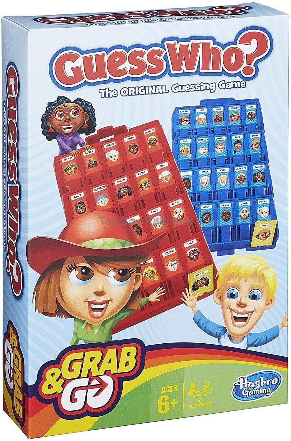 Hasbro Gaming Guess Who Grab and Go Game 2 Players 6+ Years