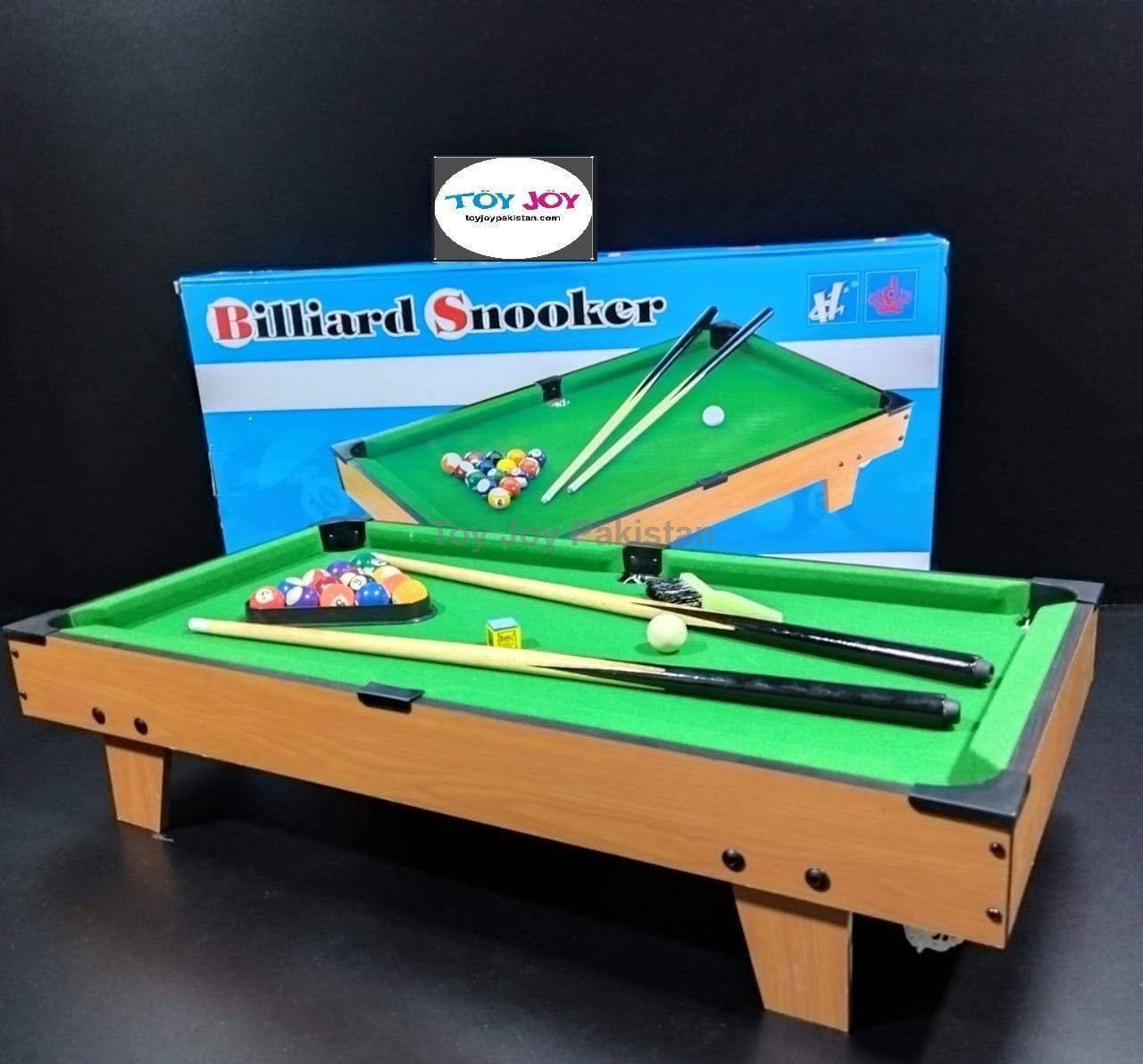Kids Pool Table Billiard Wooden Billiard Snooker Board Games Toy For Kids ( 32x16.5x6.5 )