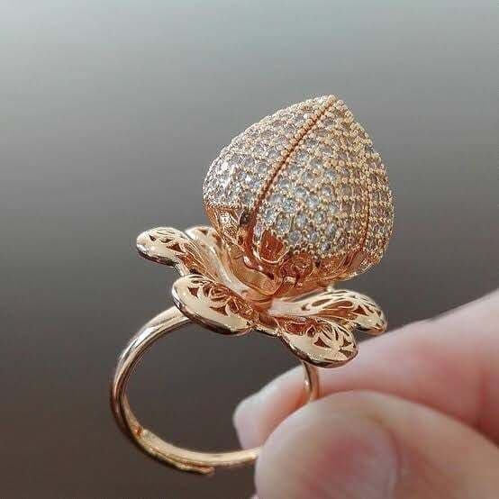Flower Ring High Quality Ring Adjustable Size
