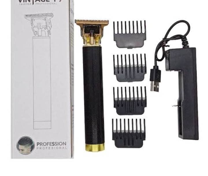 Professional Vintage T-Shaped Blade Hair Clipper for Men