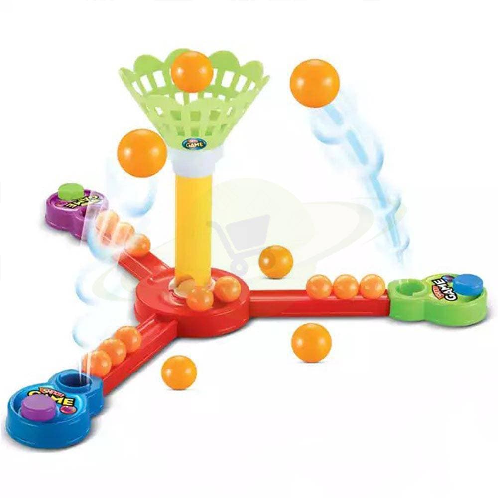 Triple Challenge Sports Action Game Ball Shoot Toys