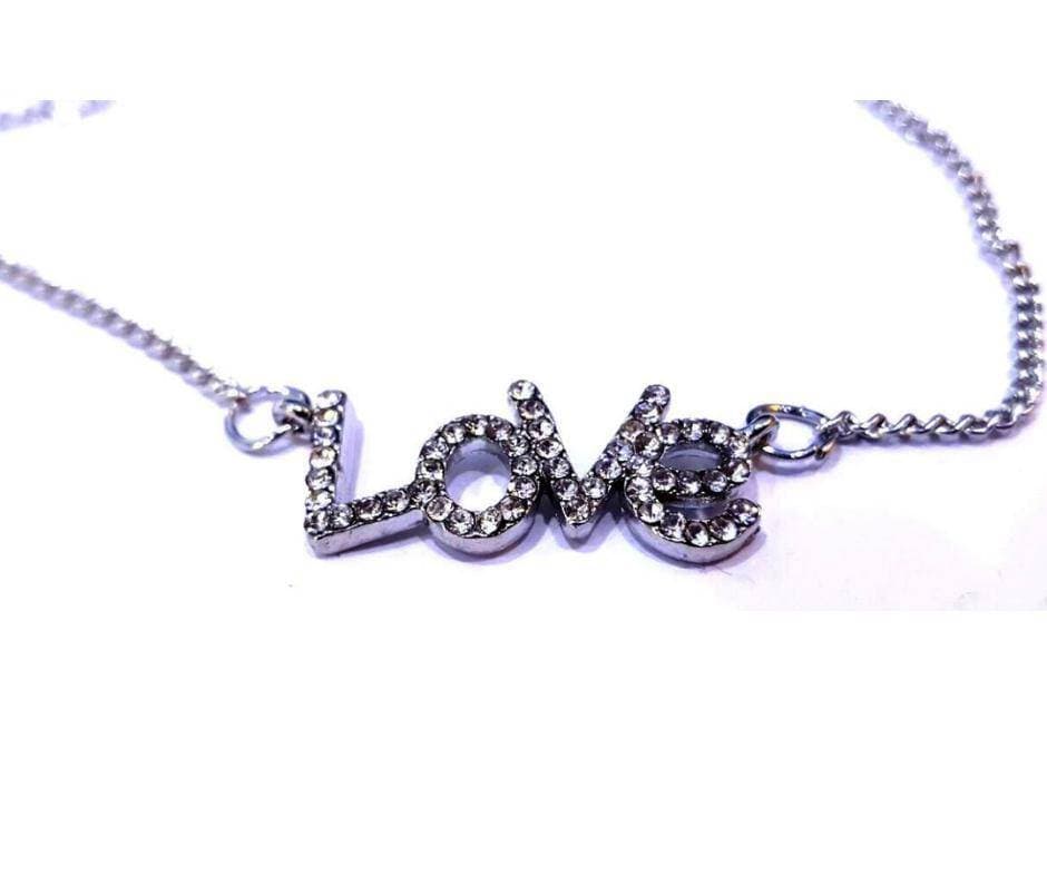 New Red Crystal Gold Platted Necklace For Women
