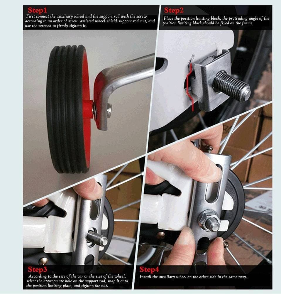 Universal Training Wheel Cycle Set For Kids