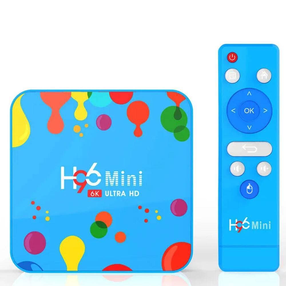H96 Mini H6 Allwinner 4GB/128GB 5G WIFI Android 9.0 4K 6K TV Box