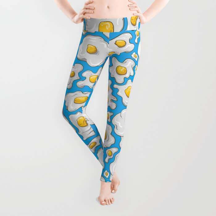 Eggs Leggings Jersey Fabric For Ladies
