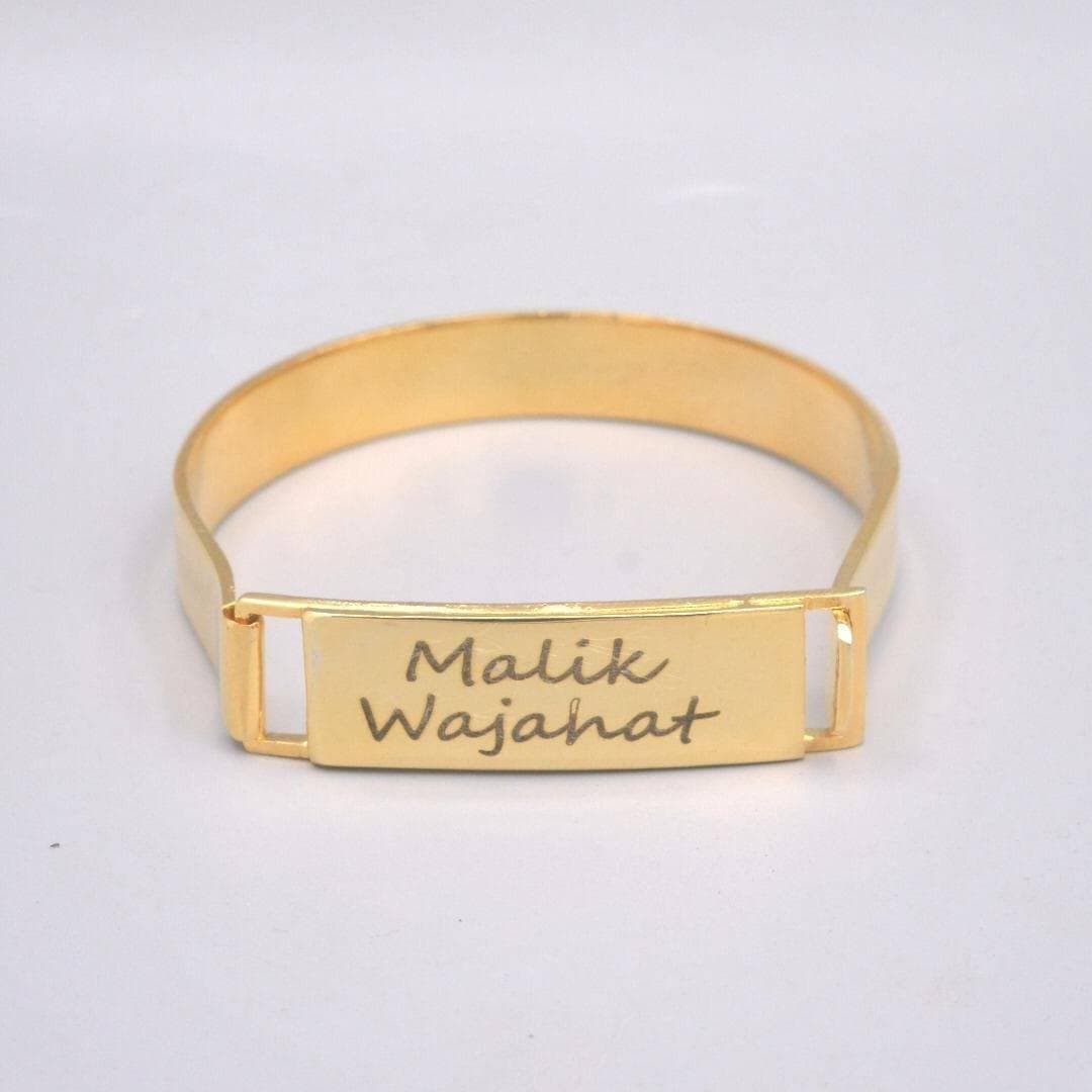 Customized Name Bracelet For Women - Malik, Wajahat