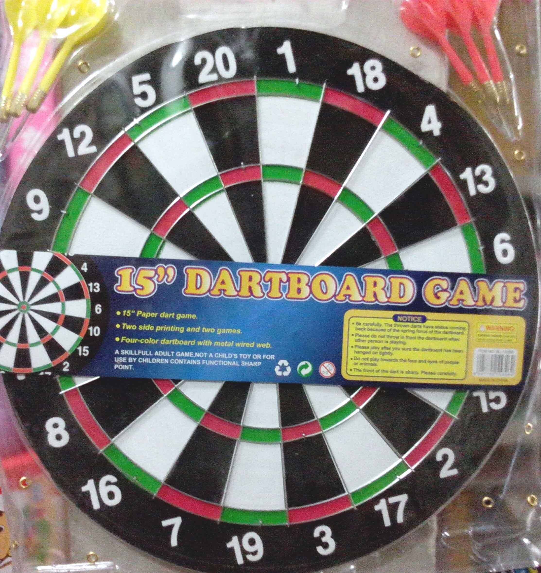 Baili 15 medium hard board dart game for kids TR12082018