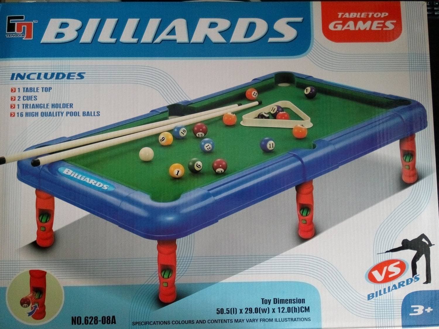 Large Super Quality Plastic Billiard for kids TR14392018