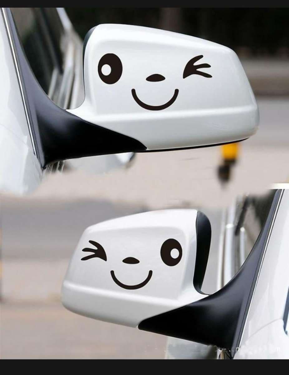 Multiuse Eye Blinking Sticker For Laptops, Cars & Mobiles  - Pack of 2 PCS