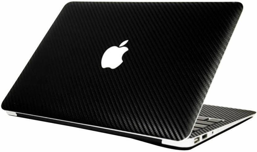 Black Carbon Fiber Sticker 12 X 36 Inches 3 Feets Paper 3D Vinyl For Laptops Mobiles