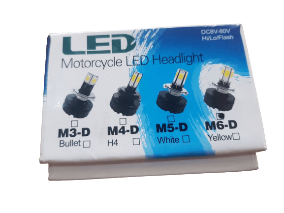 Heavy Duty Motorbike Headlight Led Bulb With Kit And Heatsink
