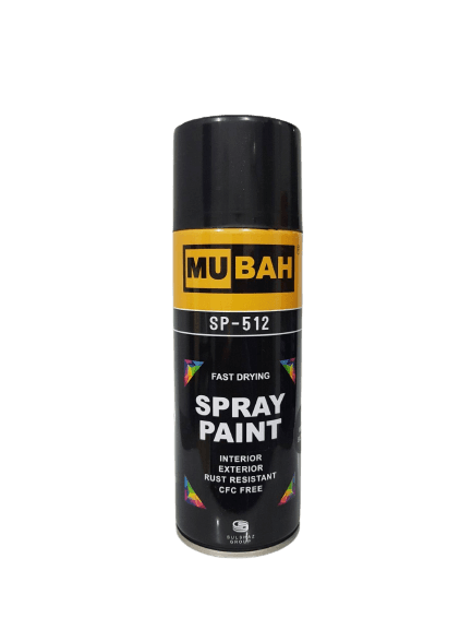 Aerosool Spray Paint Pure Matt Black Super Matt Finish 300G