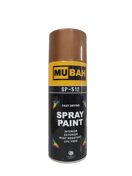 Aerosool Brown Spray Paint Pure Golden Colour  300Gm