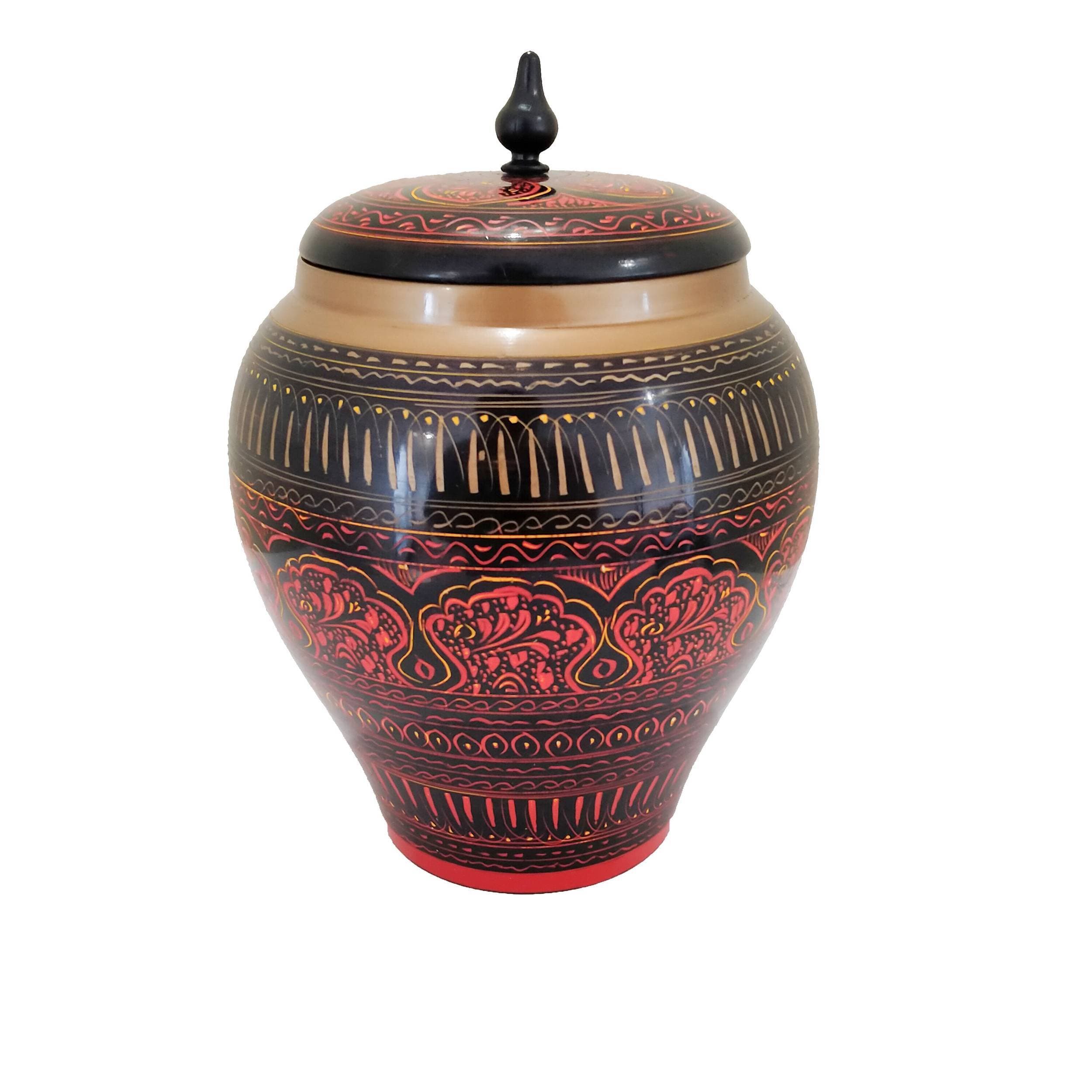 Hand Made Candy Box Wooden Lacquer Art Export Quality