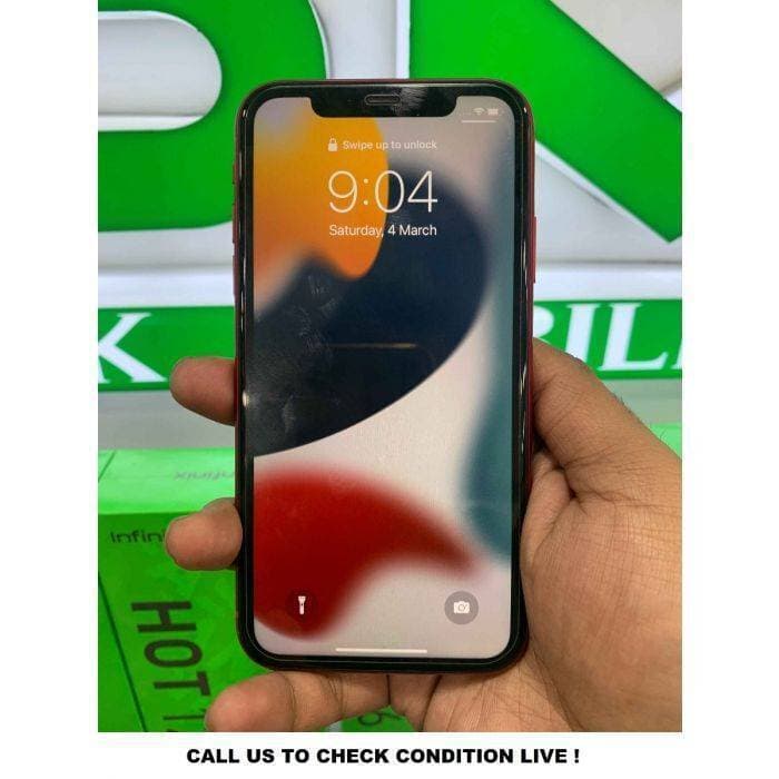 Apple iPhone 11 64GB - Red - Used Phone Without Box - Non PTA