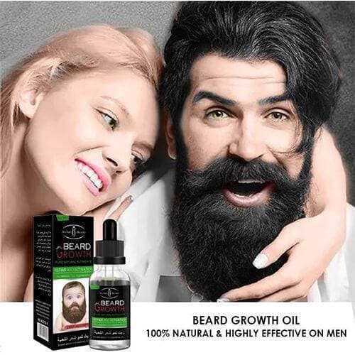 Professional Men Beard Growth Enhancer Facial Nutrition Moustache Grow Beard Oil