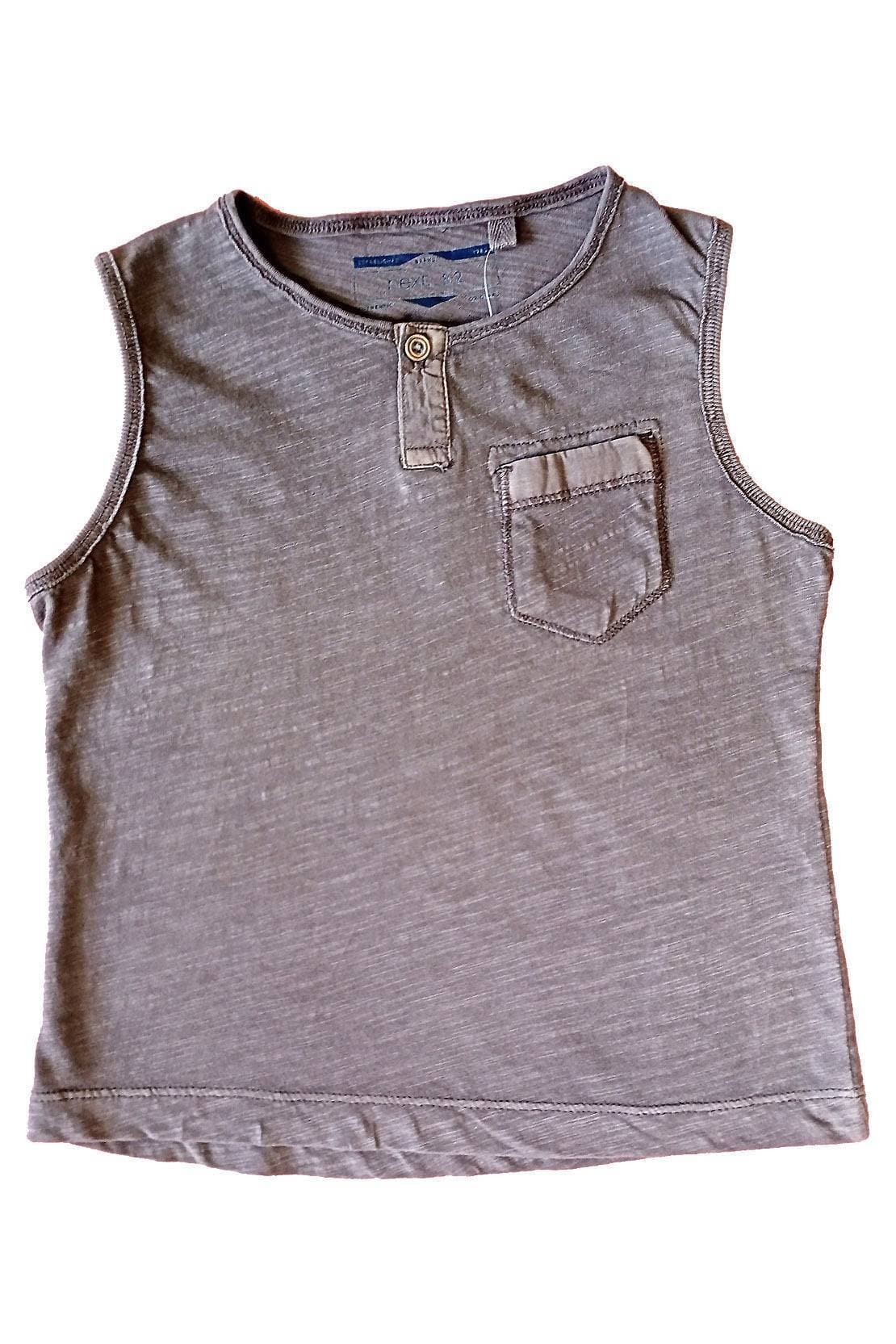T-Shirt Cotton Fabric Round Neck - Grey