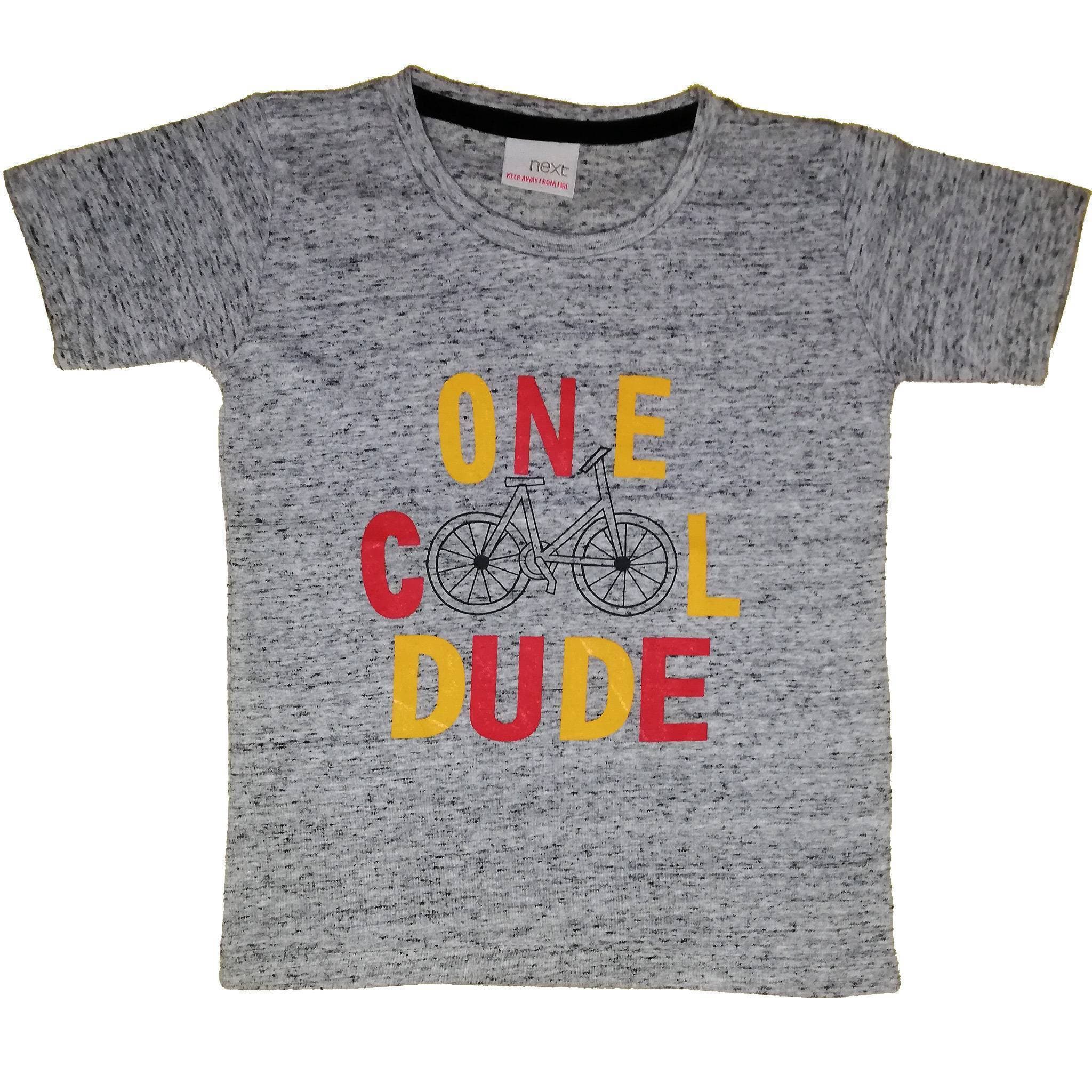 T-Shirt Cotton Fabric Round Neck - Light Grey