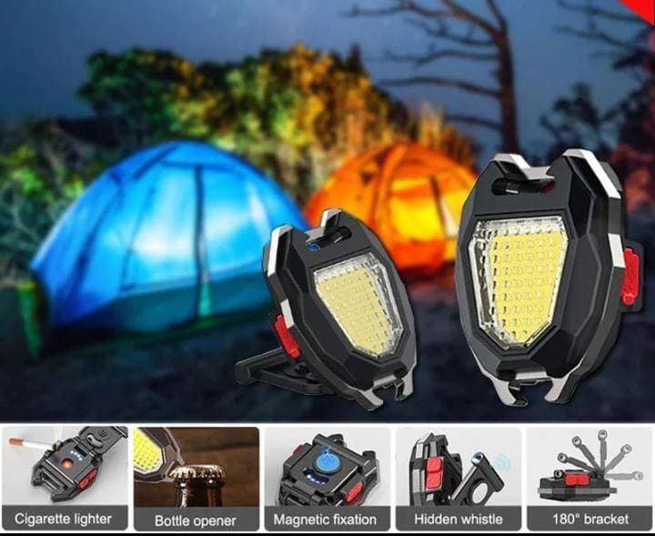 Mini Led Camping Light And Whistle