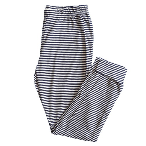 Simple Tights Jersey Fabric For kids - Black & White