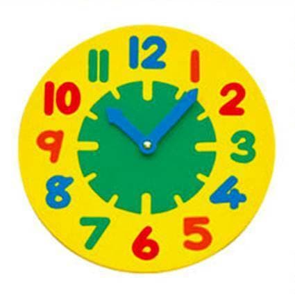 Eva Mat Clock For Early Learning
